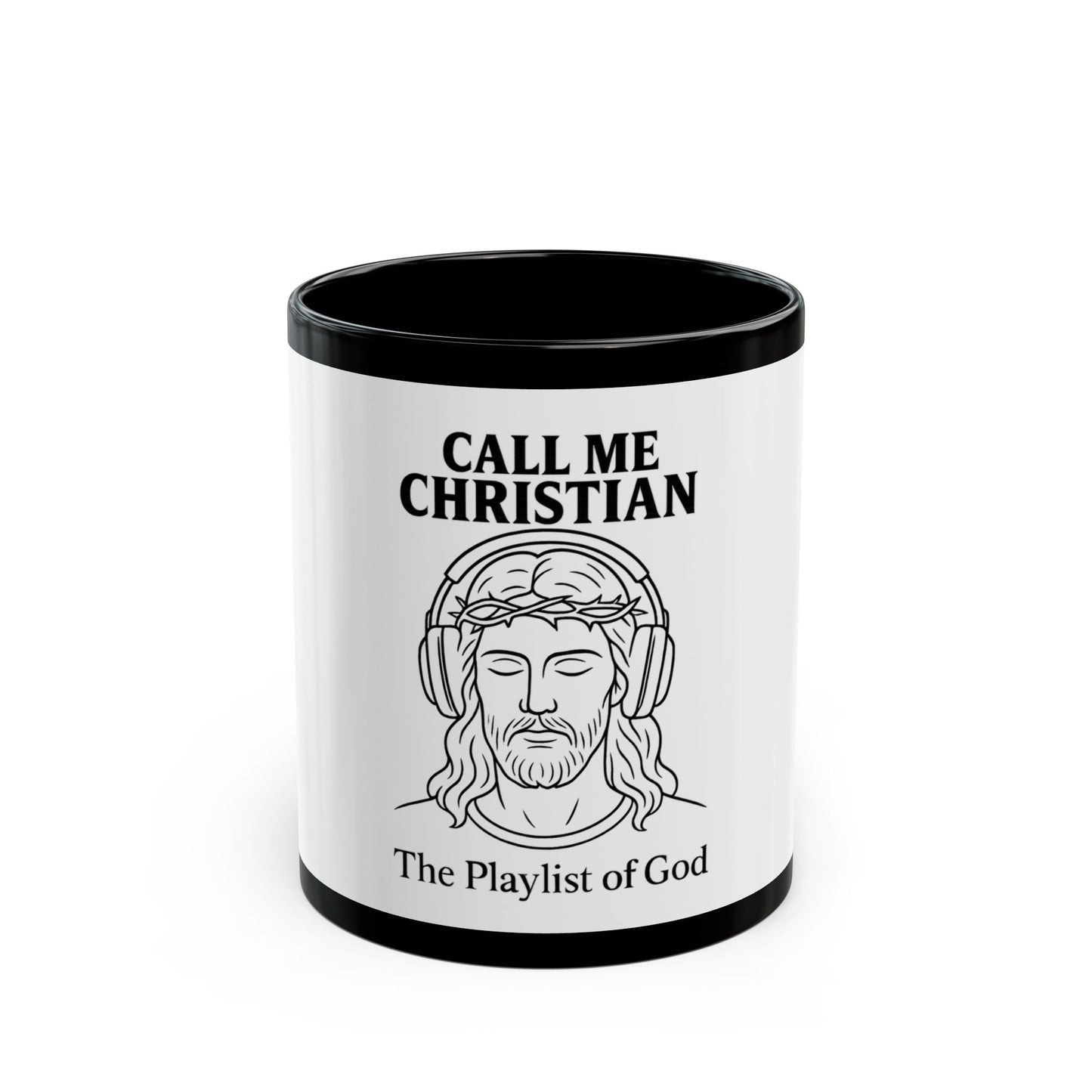 The Playlist of God – “Call Me Christian” Mug