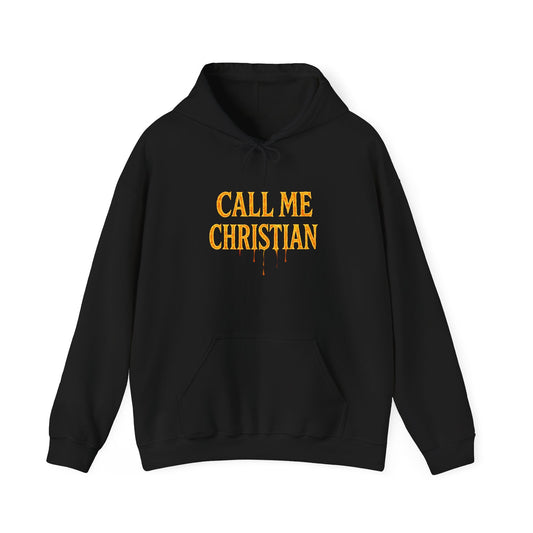 Call Me Christian – Cross Hoodie