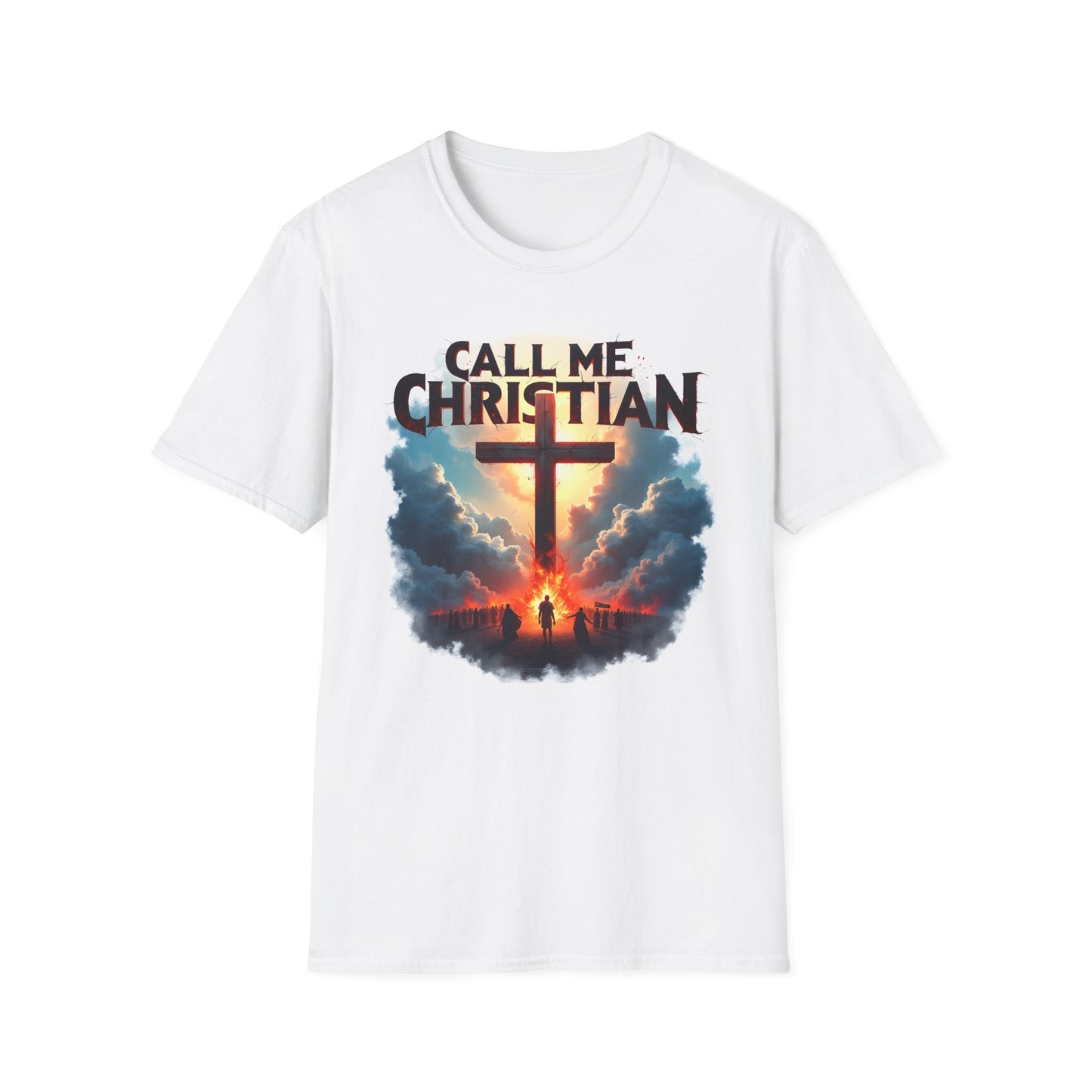 Call Me Christian Unisex Softstyle T-Shirt - Faith-Based Apparel for Celebrations and Everyday Wear