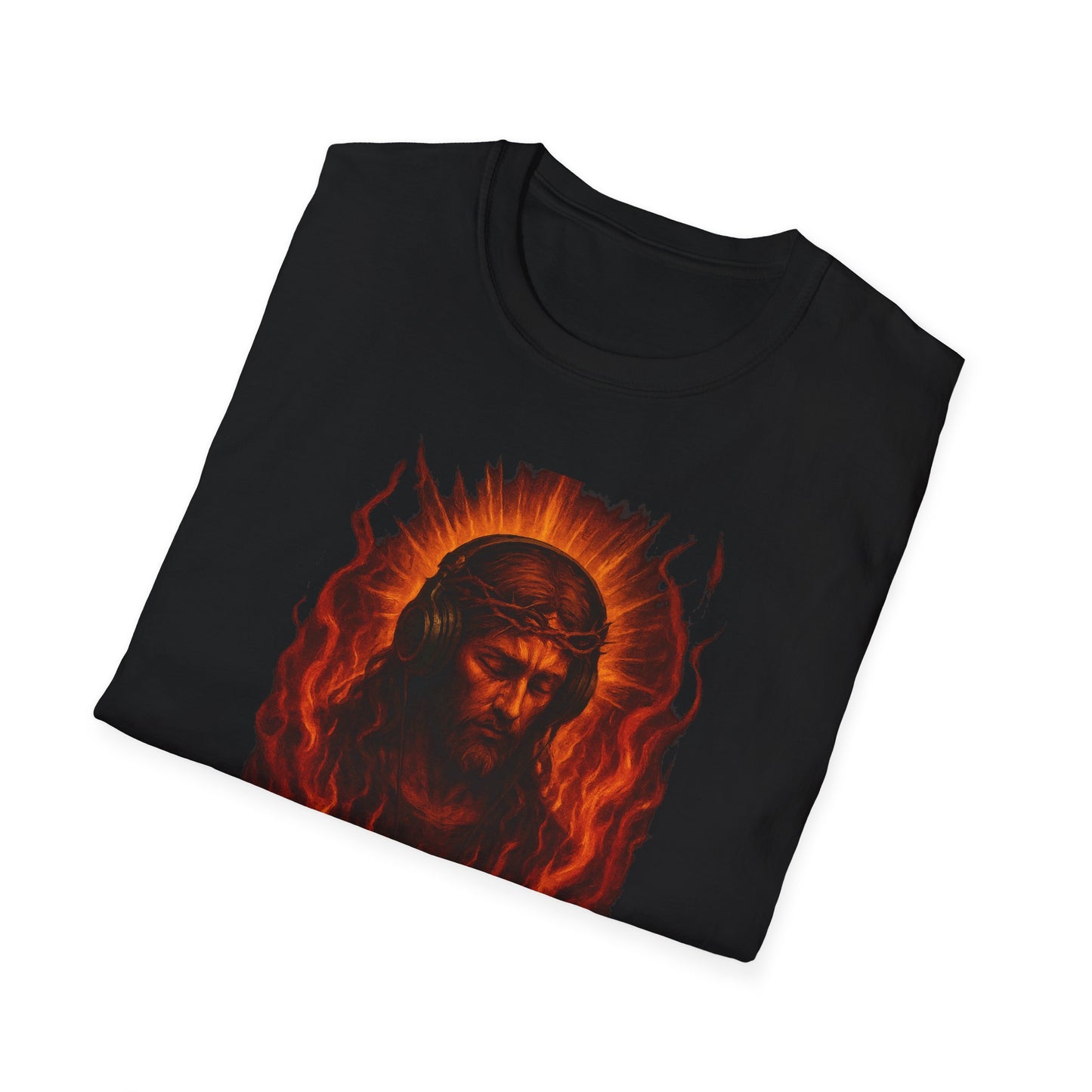 Call Me Christian – Christ in the Flames Shirt