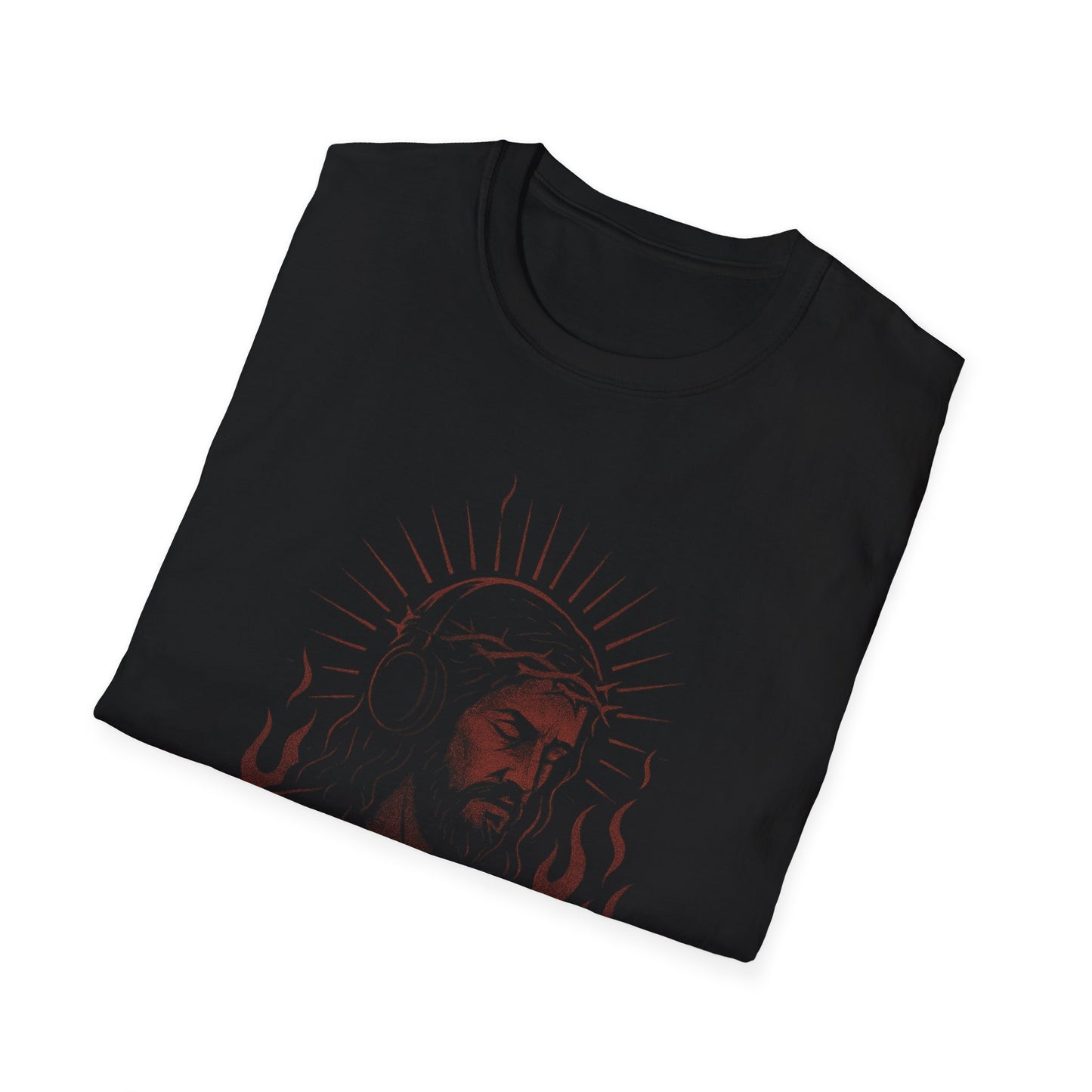 Call Me Christian – Christ in the Flames Shirt