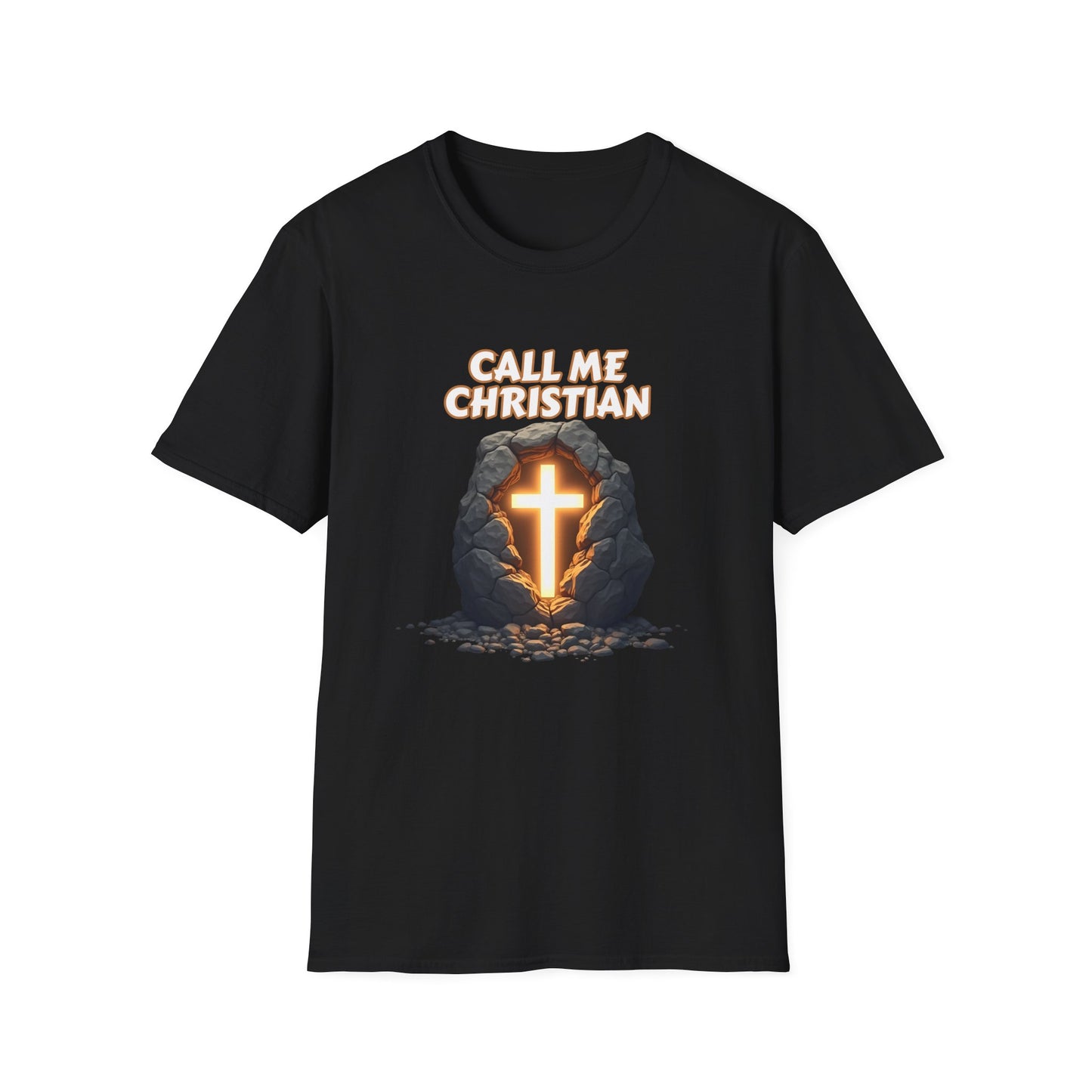 Christian Cross Fan Softstyle T-Shirt