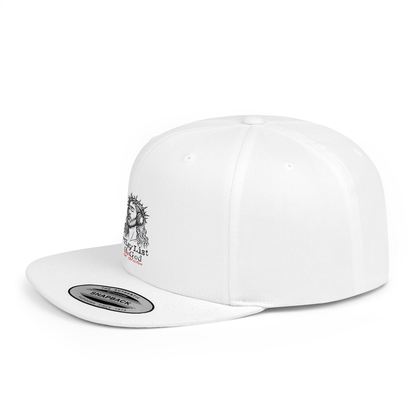 Call Me Christian Flat Bill Snapback Hat