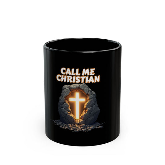 Christian Cross Fan Mug