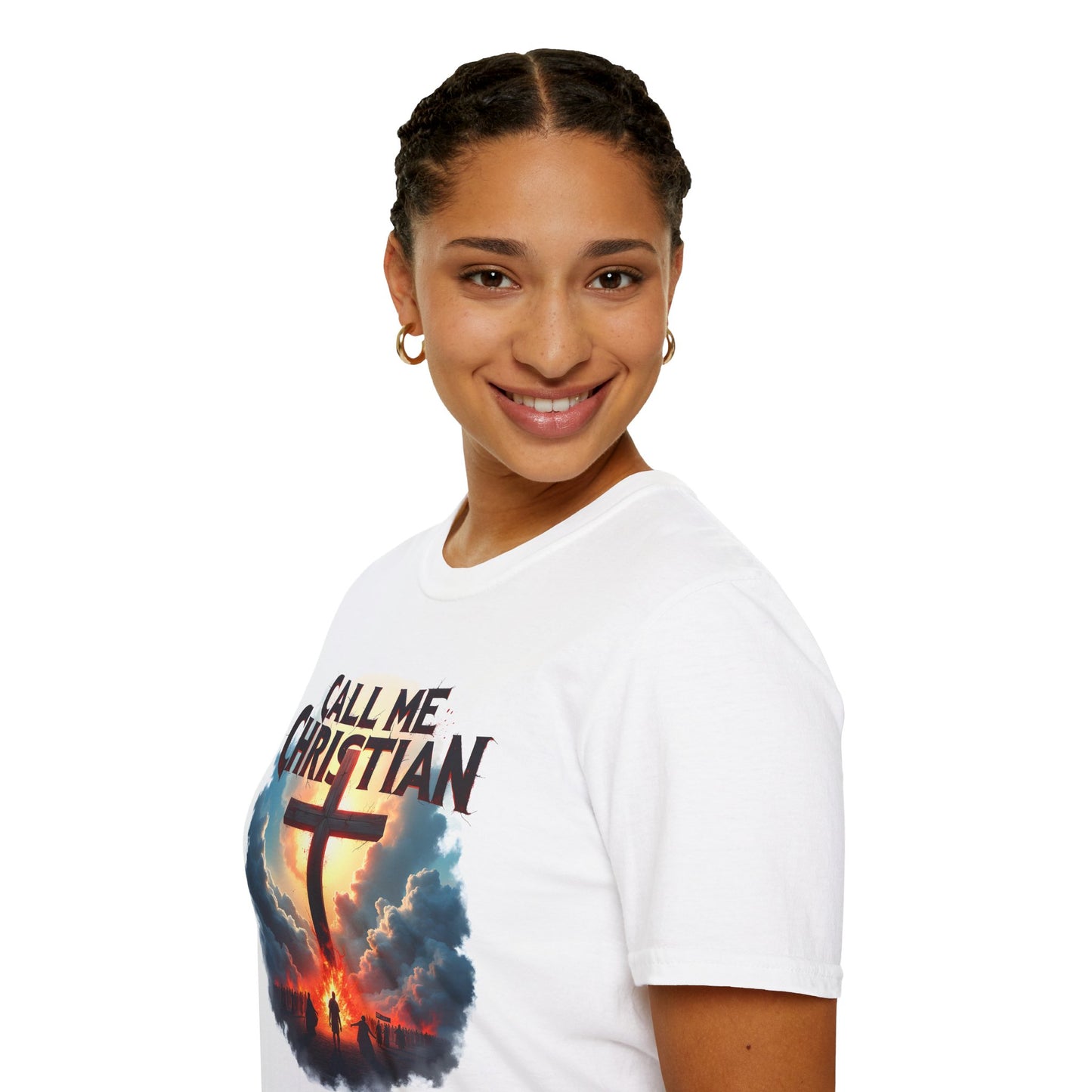 Call Me Christian Unisex Softstyle T-Shirt - Faith-Based Apparel for Celebrations and Everyday Wear