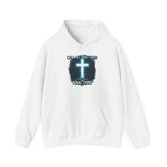 Christian Fan Unisex Hooded Sweatshirt - Faith and Jesus Metal Design - Call Me Christian