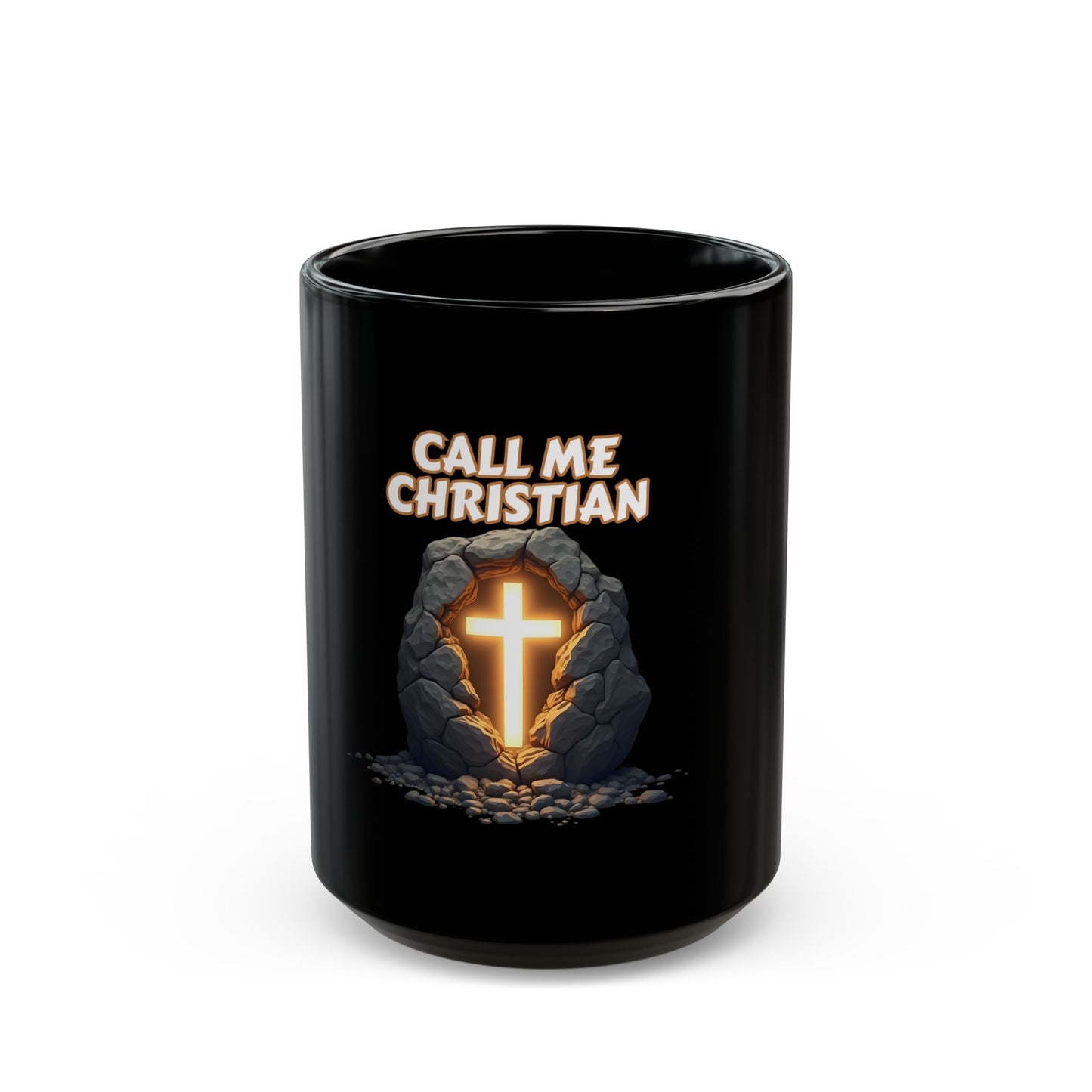 Christian Cross Fan Mug